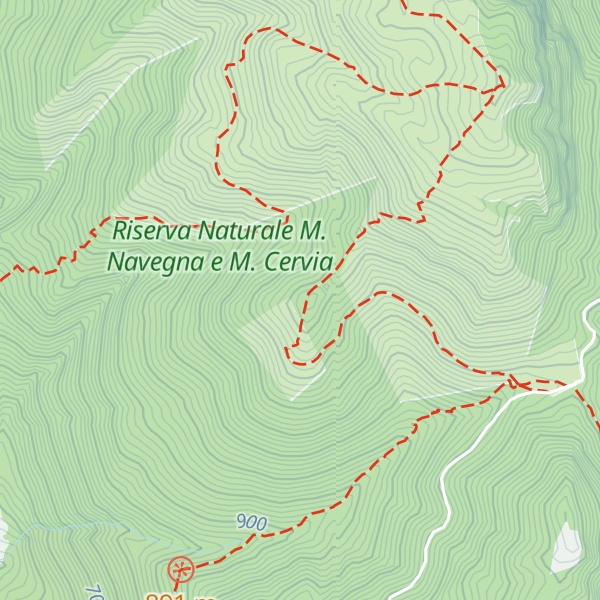 Map of Colle Mogaro