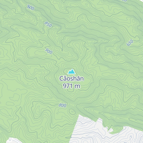 Map of Cǎoshān