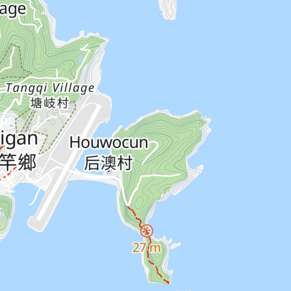 Map of Daaoshan