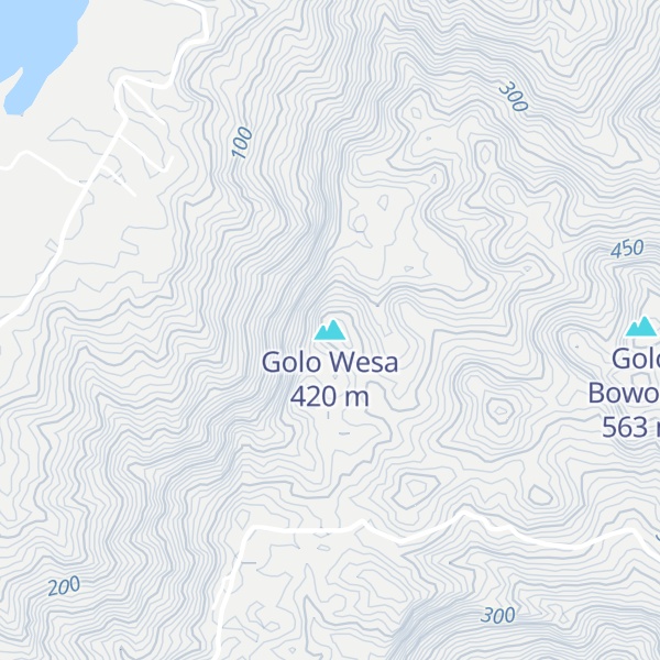 Map of Golo Wesa