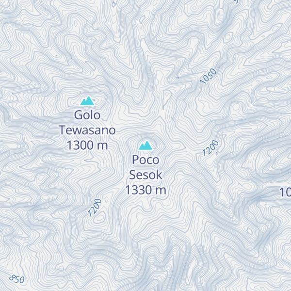 Map of Poco Sesok