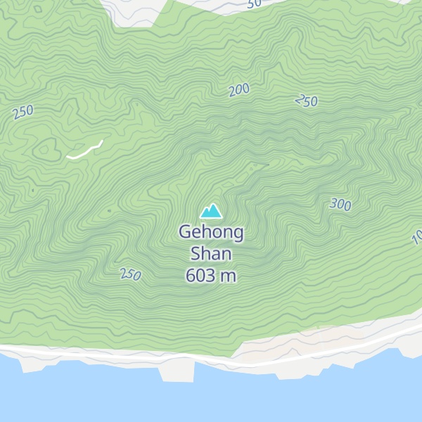 Map of Gehong Shan