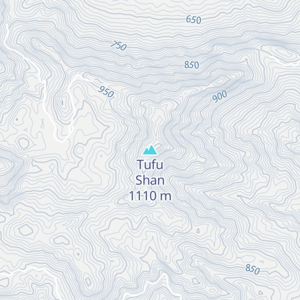 Map of Tufu Shan