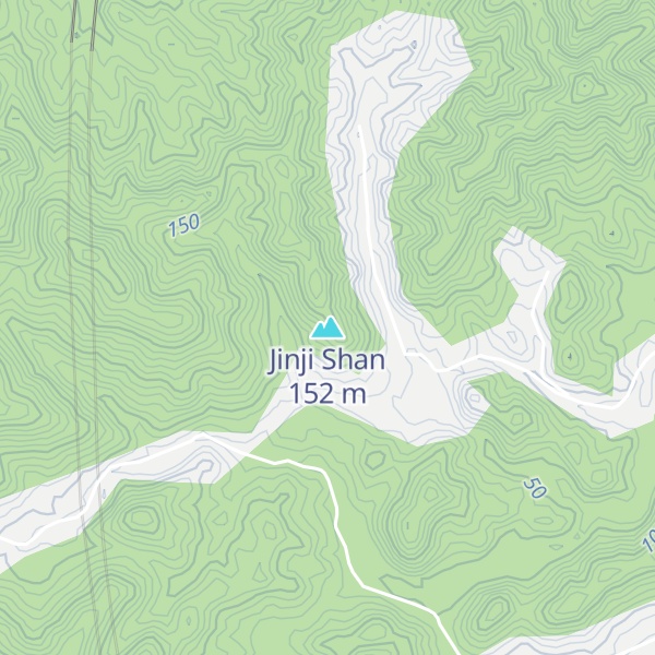 Map of Jinji Shan
