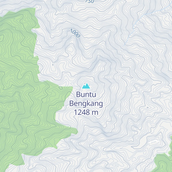 Map of Buntu Bengkang