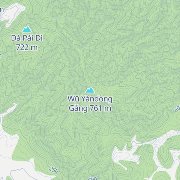 Map of Wū Yándòng Gǎng