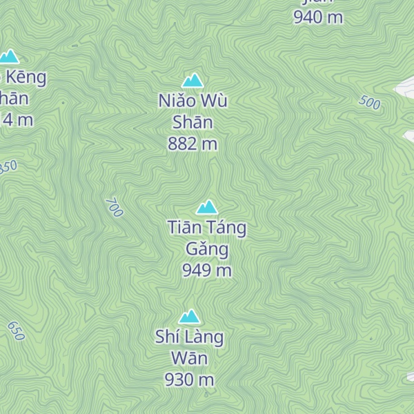 Map of Tiān Táng Gǎng