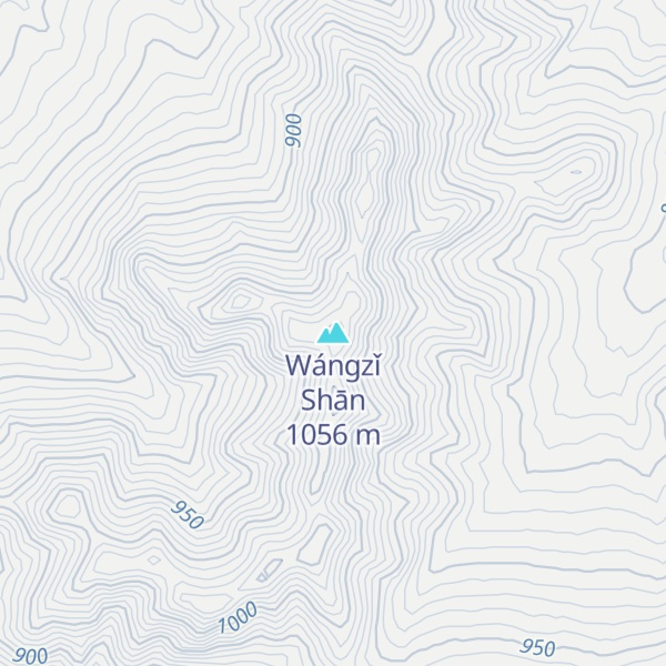 Map of Wángzǐ Shān