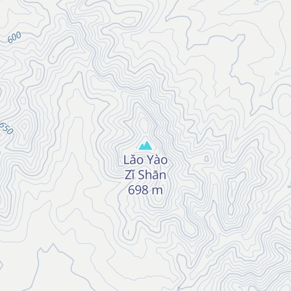Map of Lǎo Yào Zǐ Shān