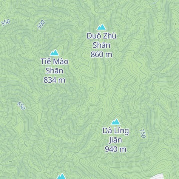 Map of Shàng Lǒng Tōng Píng
