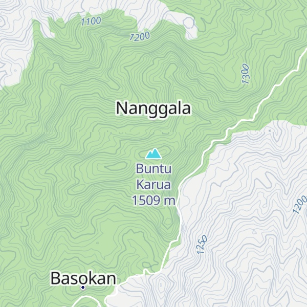 Map of Buntu Karua