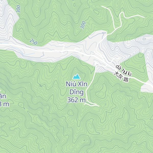 Map of Niú Xīn Dǐng