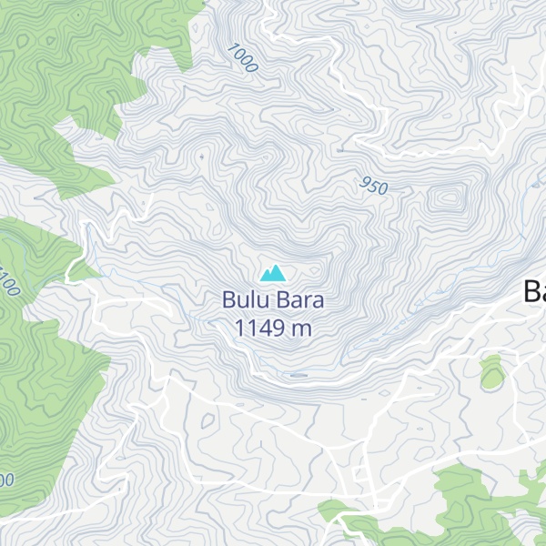 Map of Bulu Bara