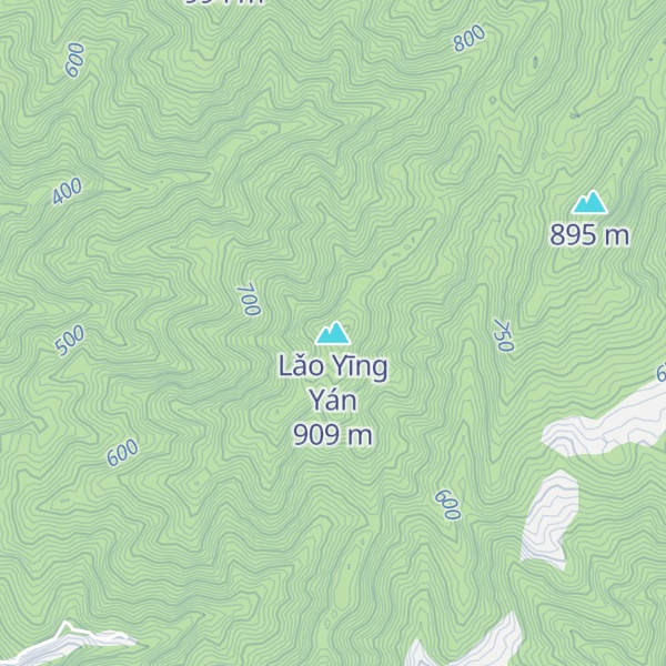 Map of Lǎo Yīng Yán