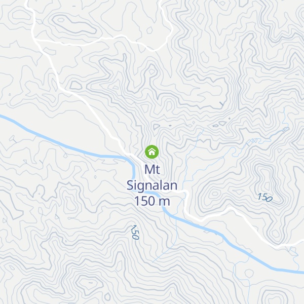 Map of Mt Signalan