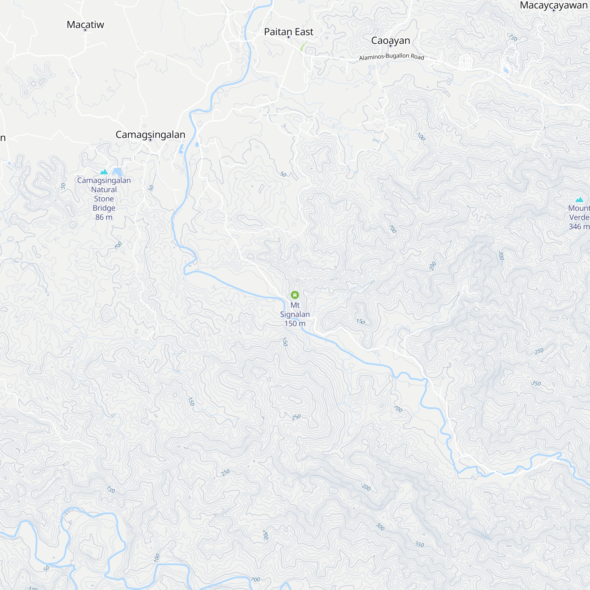 Mt Signalan map