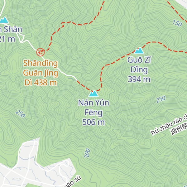 Map of Nán Yún Fēng
