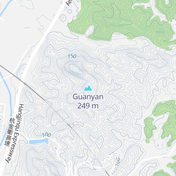 Map of Guanyan