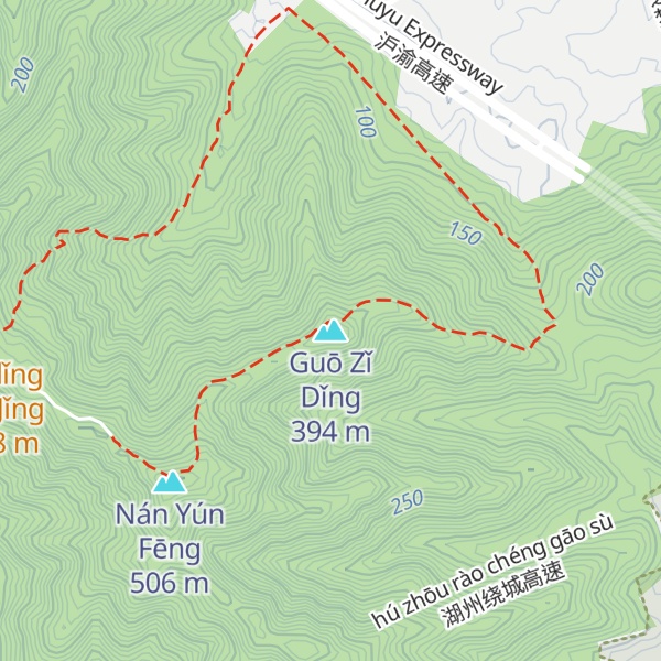 Map of Guō Zǐ Dǐng