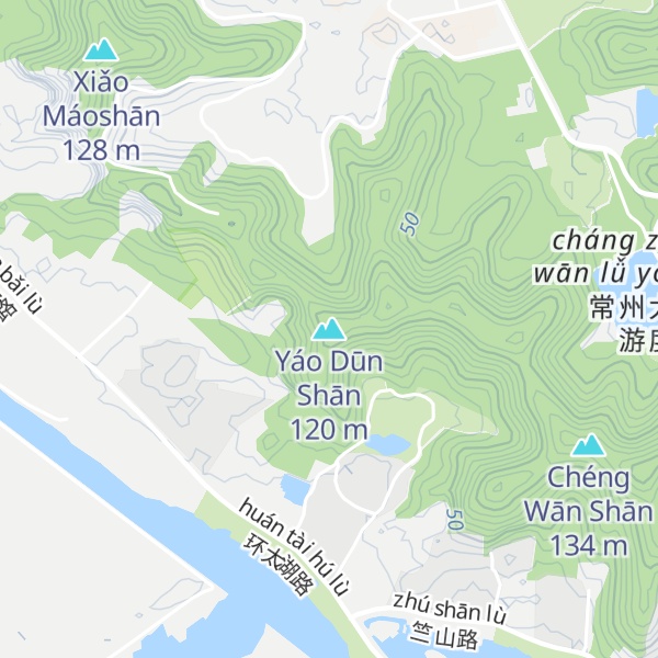 Map of Yáo Dūn Shān