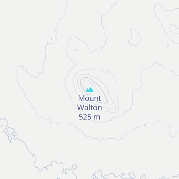 Map of Mount Walton