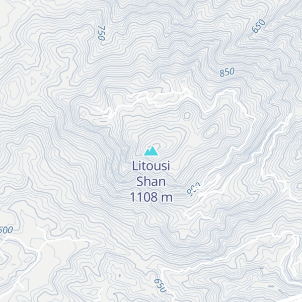 Map of Litousi Shan