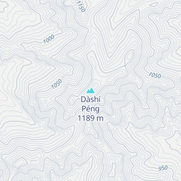 Map of Dàshí Péng
