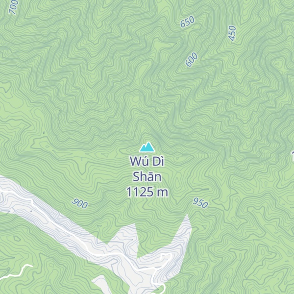 Map of Wú Dì Shān