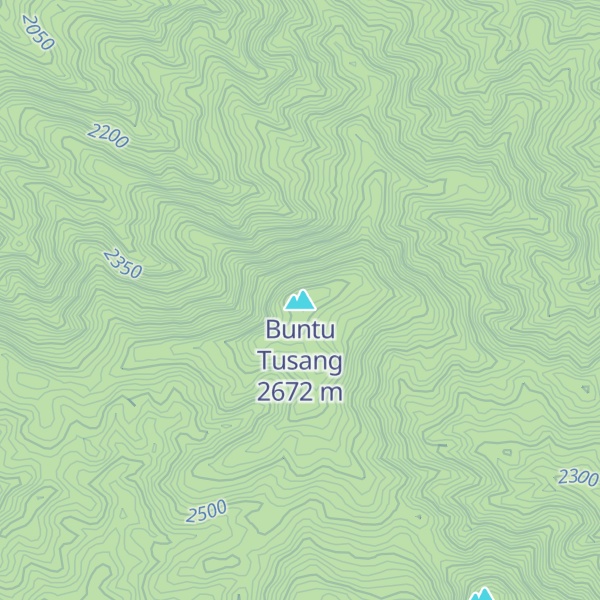 Map of Buntu Tusang