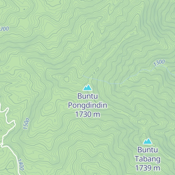 Map of Buntu Pongdindin