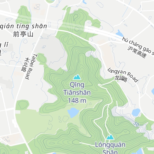 Map of Qīng Tiānshān