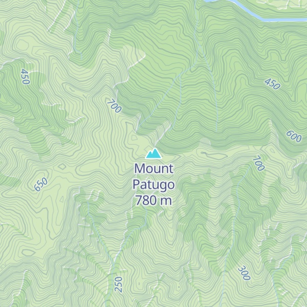 Map of Mount Patugo
