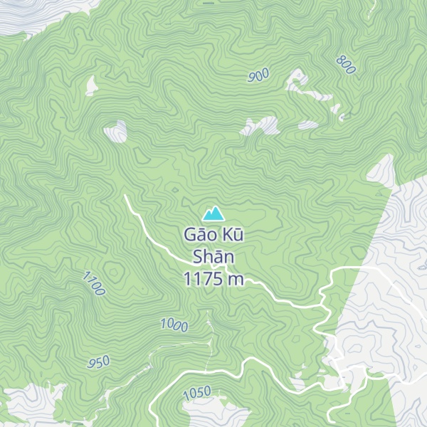 Map of Gāo Kū Shān