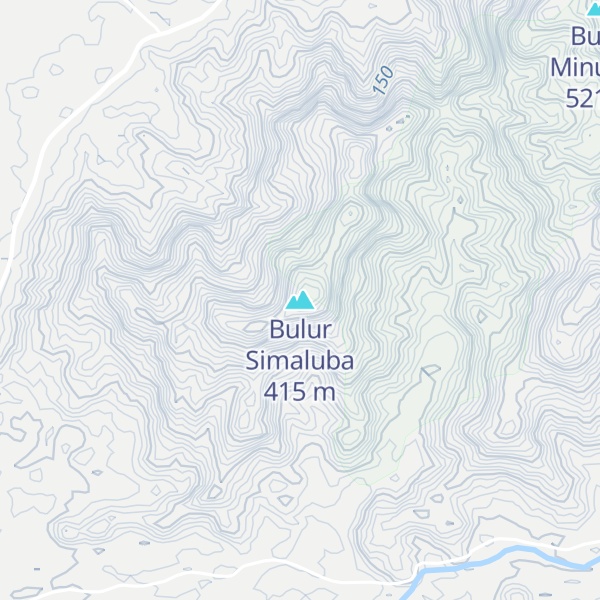 Map of Bulur Simaluba