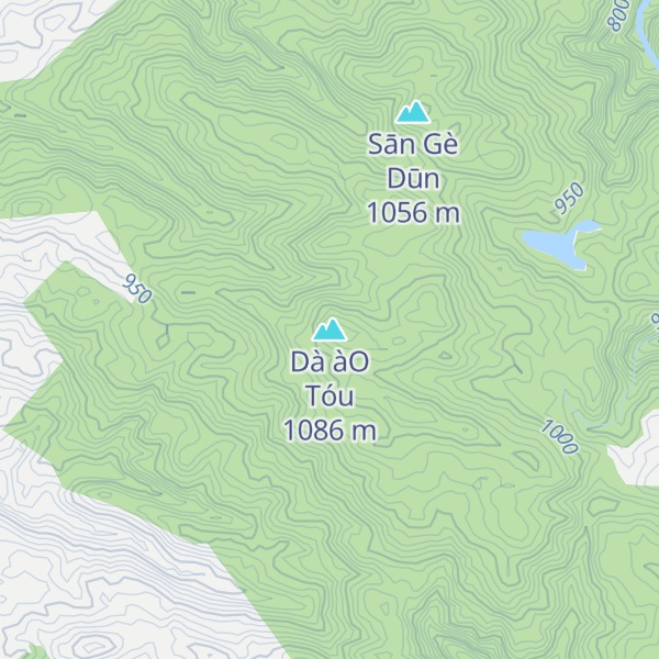 Map of Dà àO Tóu