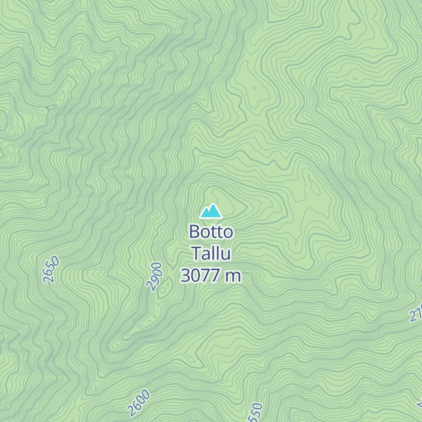 Map of Botto Tallu