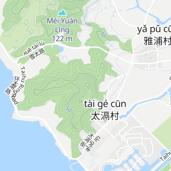 Map of Huáng Jiāshān