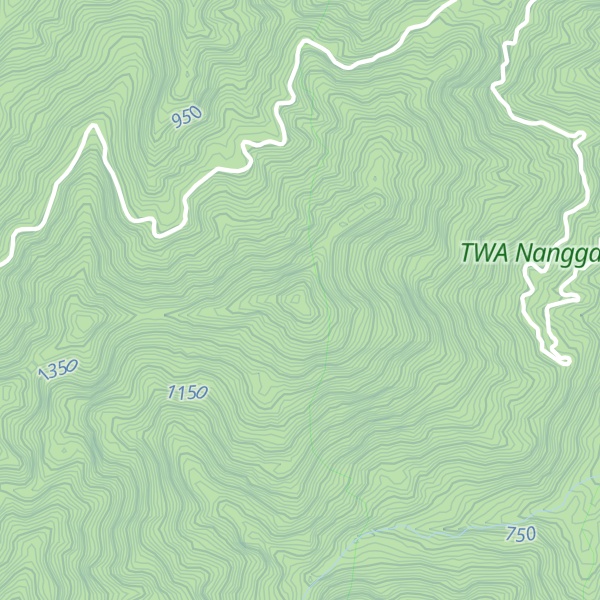 Map of Buntu Karanganlotong