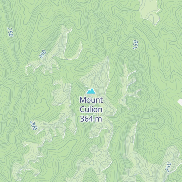 Map of Mount Culion