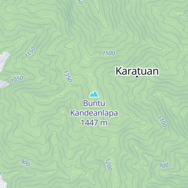 Map of Buntu Kandeanlapa