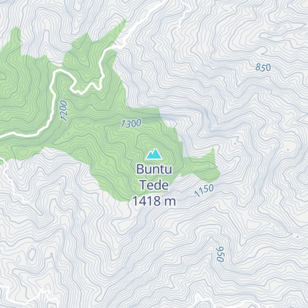 Map of Buntu Tede