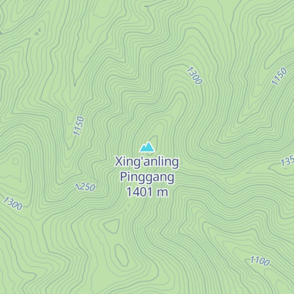 Map of Xing'anling Pinggang