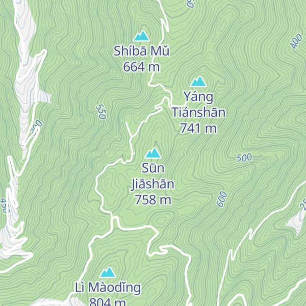 Map of Sūn Jiāshān