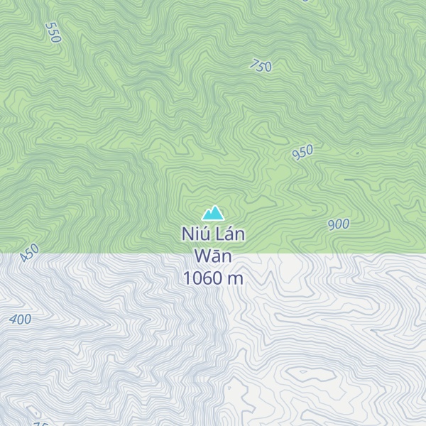 Map of Niú Lán Wān