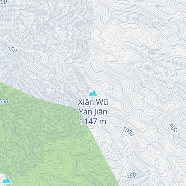 Map of Xiān Wū Yán Jiān