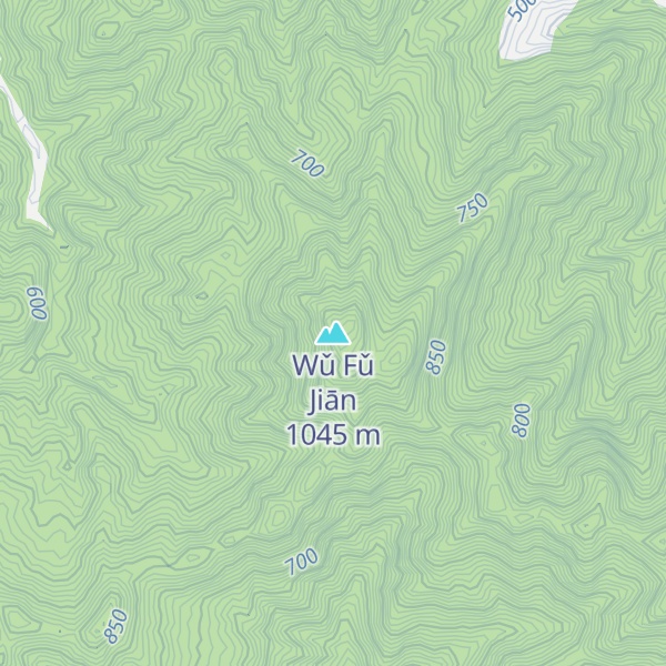 Map of Wǔ Fǔ Jiān