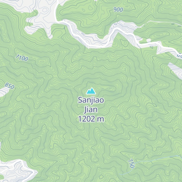 Map of Sanjiao Jian