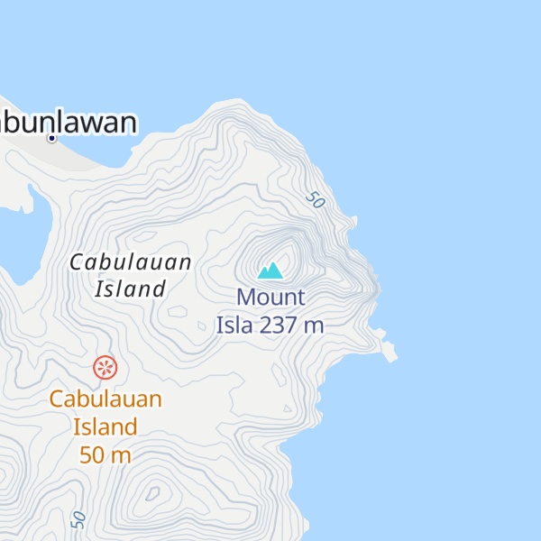 Map of Mount Isla