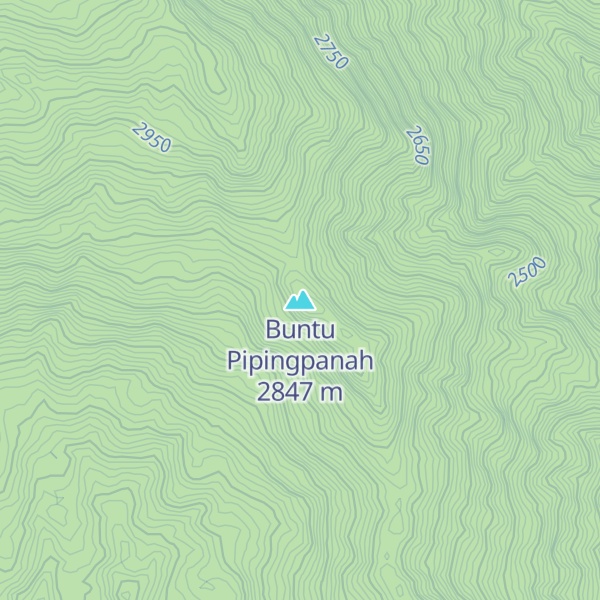 Map of Buntu Pipingpanah