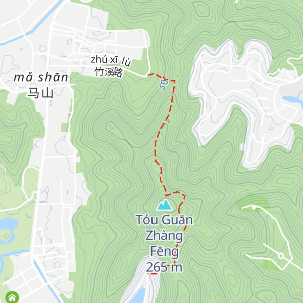 Map of Shèng Zǐ Lǐng